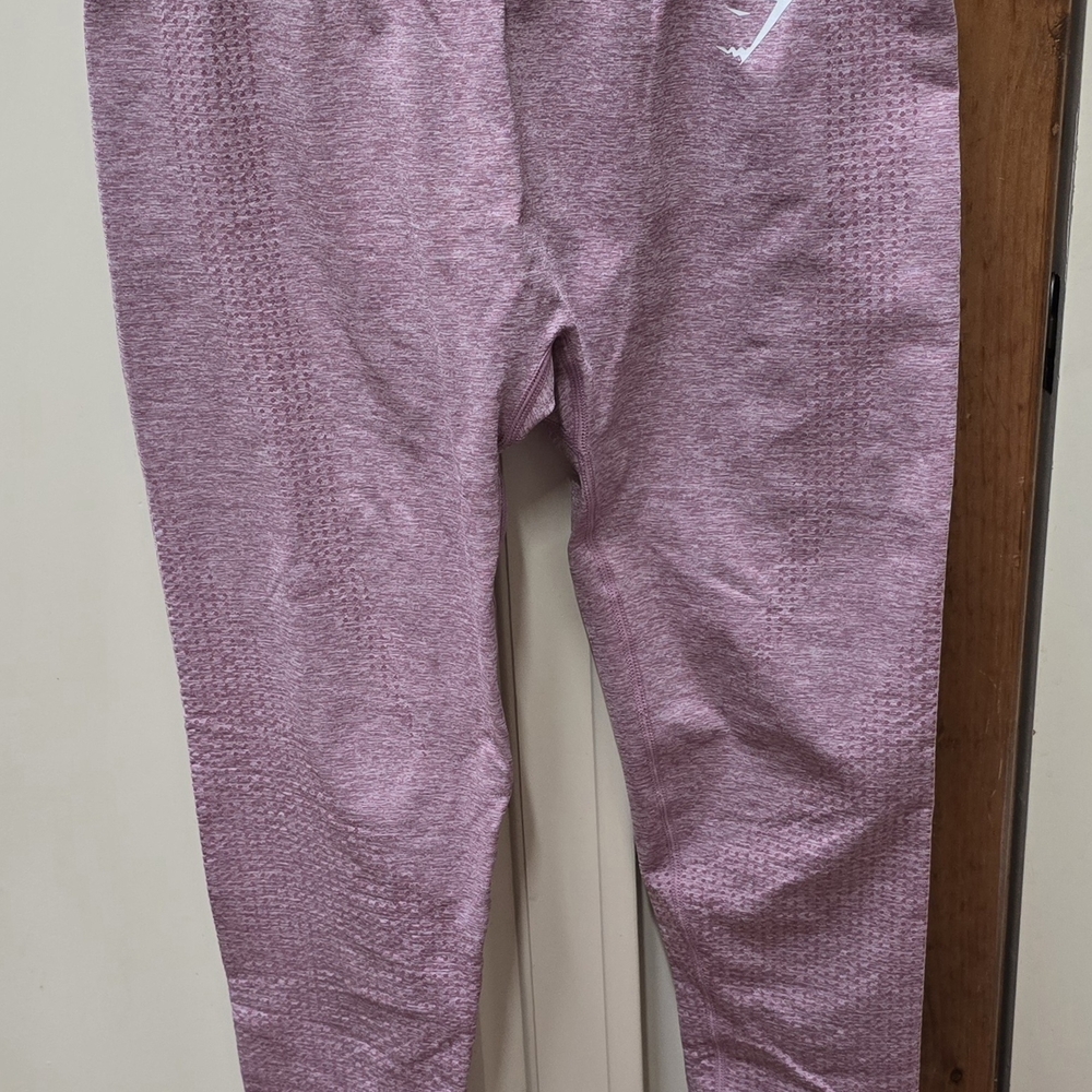 Gymshark Kids Textured Mauve Leggings
